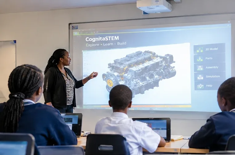 A Senior School class on CognitaSTEM